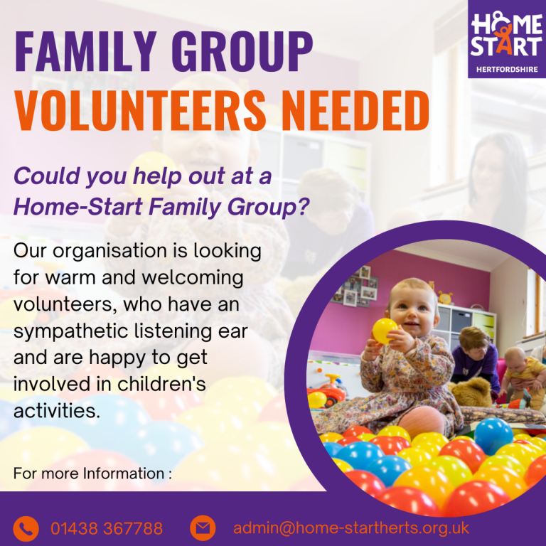 Family Group Volunteers Needed